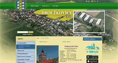 Desktop Screenshot of drouzkovice.cz