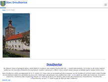 Tablet Screenshot of drouzkovice.cz